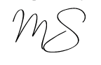 Monica's signature